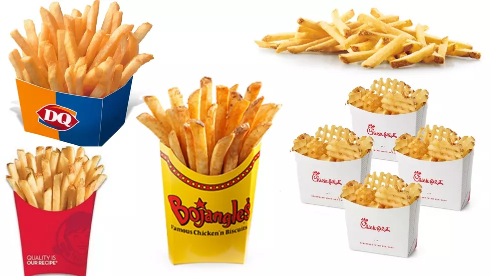 Favorite Fast Food French Fries in Each State