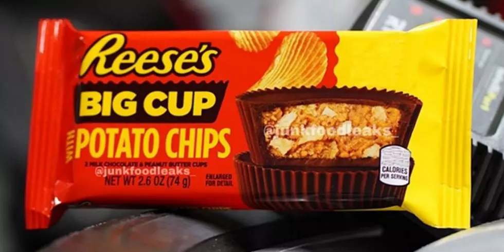 Reese’s Debuting Peanut Butter Cup Stuffed With Potato Chips