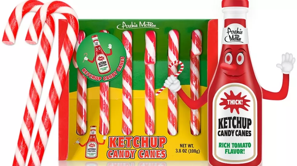 Ketchup Flavored Candy Canes Are Now Available For The Holidays