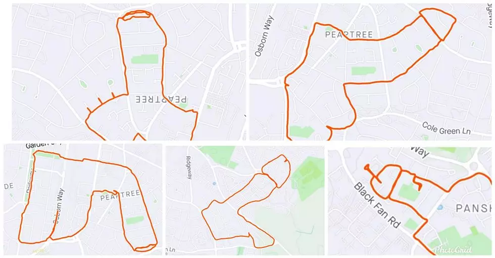Man Draws Penises in Running App To Raise Money For Cancer Research