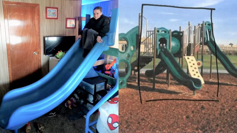 Stolen Playground Slide Found in Trailer Park Bedroom