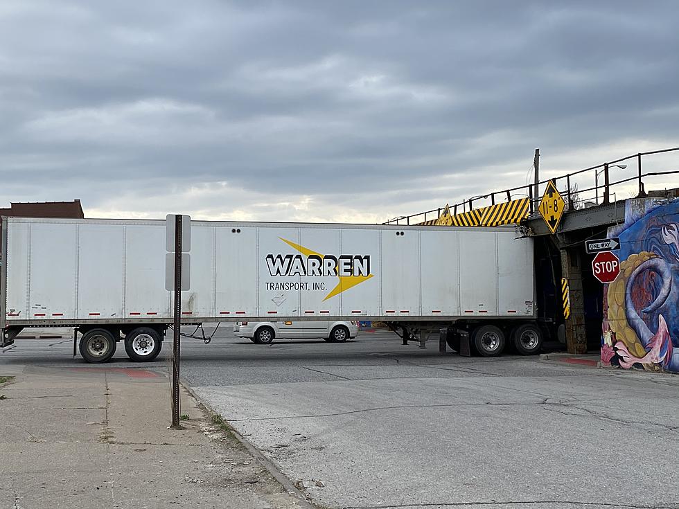 Truck Eating Bridge Awakens From Winter Hibernation