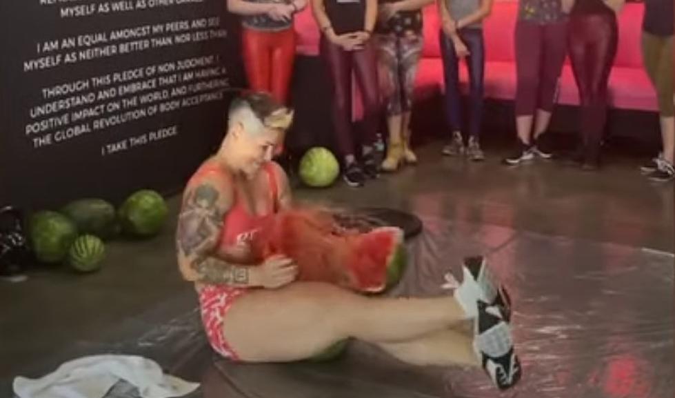 WATCH: Woman Crushes 3 Watermelons with Her Thighs in 7.5 Seconds For World Record