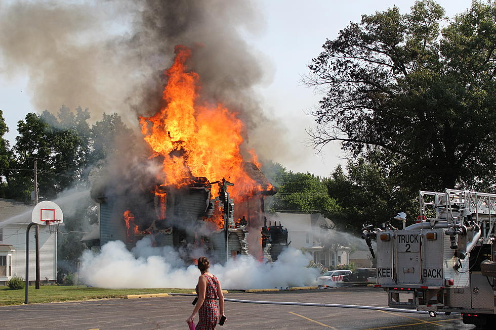 Davenport Fire Holds Controlled House Fire Training