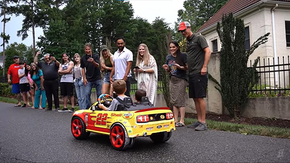 Joey Logano Holds Gender Reveal, Nobody Gets Hurt or Dies