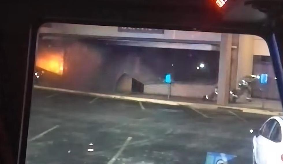 FD Releases Video Of Firemen Narrowly Escaping Awning Collapse