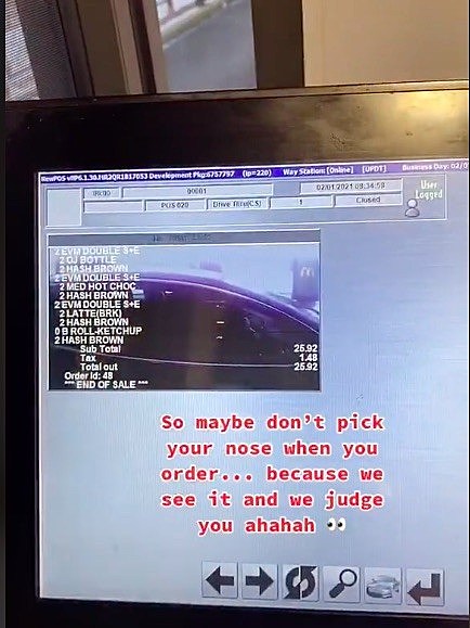 McDonalds Employee Explains Why They Take Your Photo
