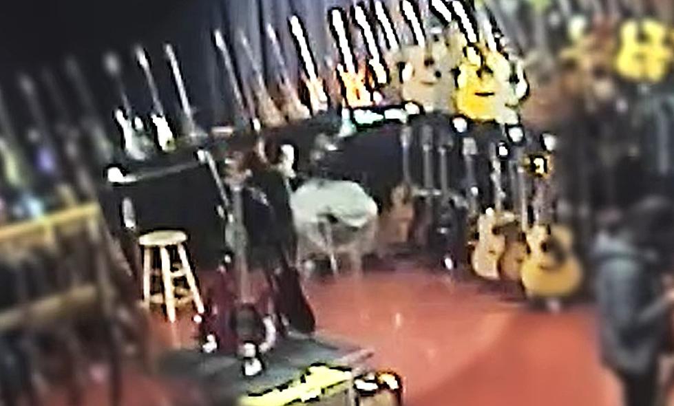 [WATCH] Thief Shoves $8,000 Guitar Down His Pants Before Leaving Store