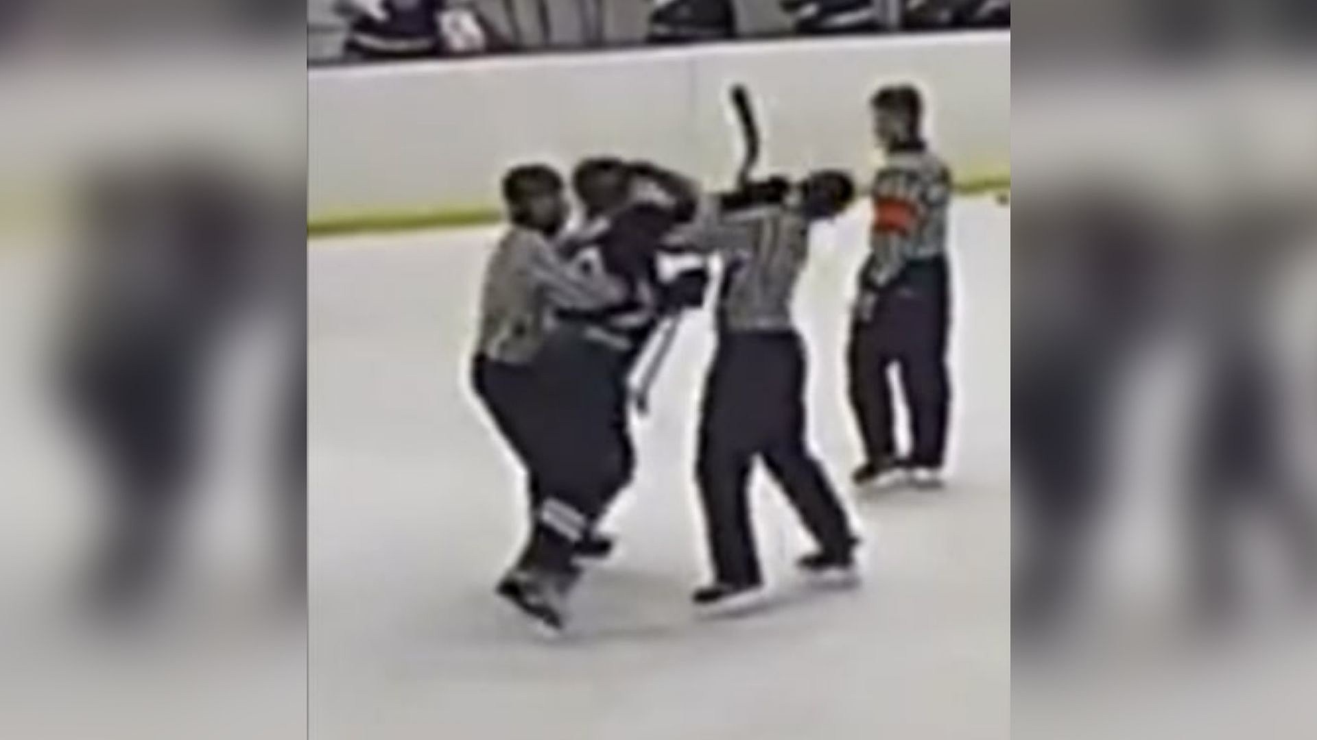 Junior Hockey Player Who Punched Referee Baned For Life, Police Investigating pic