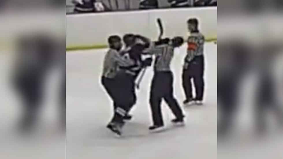 Junior Hockey Player Who Punched Referee Baned For Life, Police Investigating