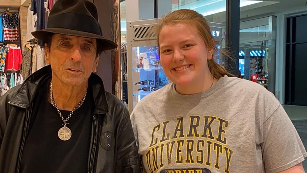 What Does Alice Cooper Do On A Rainy Day in the Quad Cities? This.