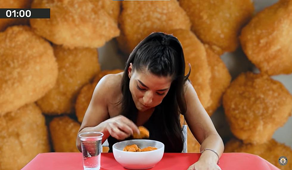 Watch This Woman Eats 19 Chicken Nuggets In One Minute For World Record