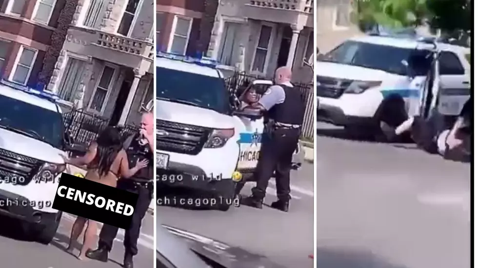 Chicago Cop Run Over By Naked Woman Who Stole His Squad Car