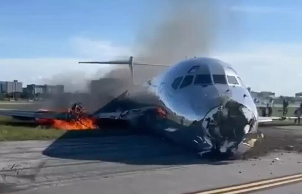 VIDEO: Plane Catches Fire After Crash Landing at Miami Airport