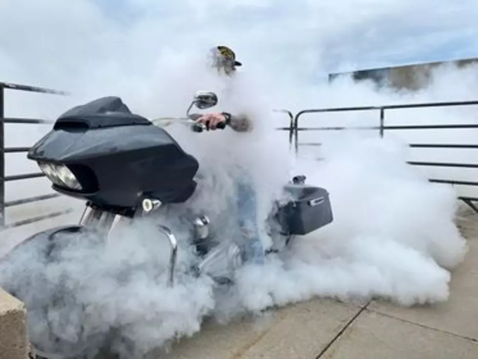 McGrath Hawkeye Harley Davidson Bike Night Burnout Contest