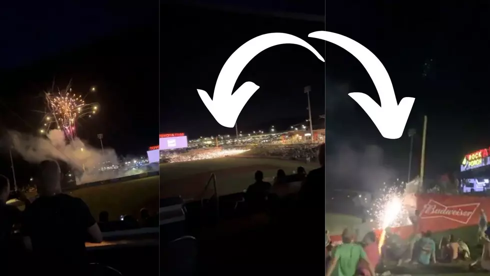 Minor League Team Has A Firework Fail When It Accidentally Shoots Into Crowd