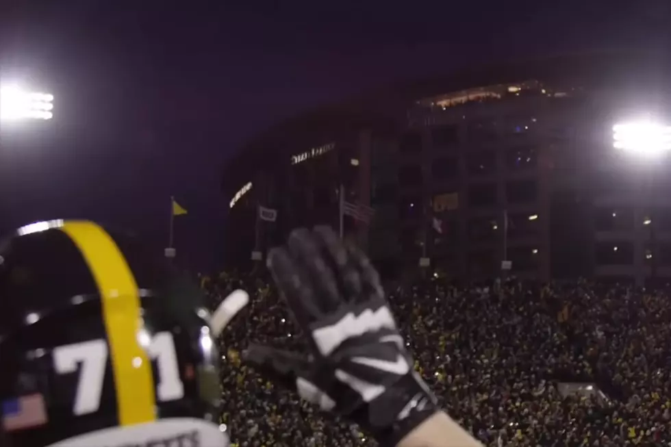 I&#8217;m Not Crying, You Are! Kid Captain Gets to Pick Song for Iowa Hawkeye Wave