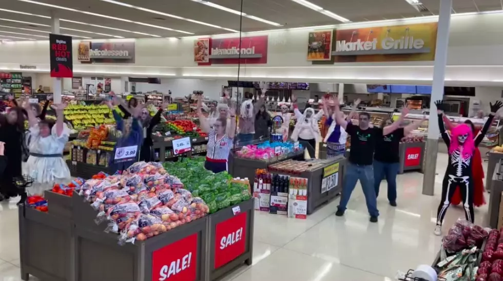 Illinois HyVee Grocery Stores Were Taken Over By A Monster Mash Flash Mob