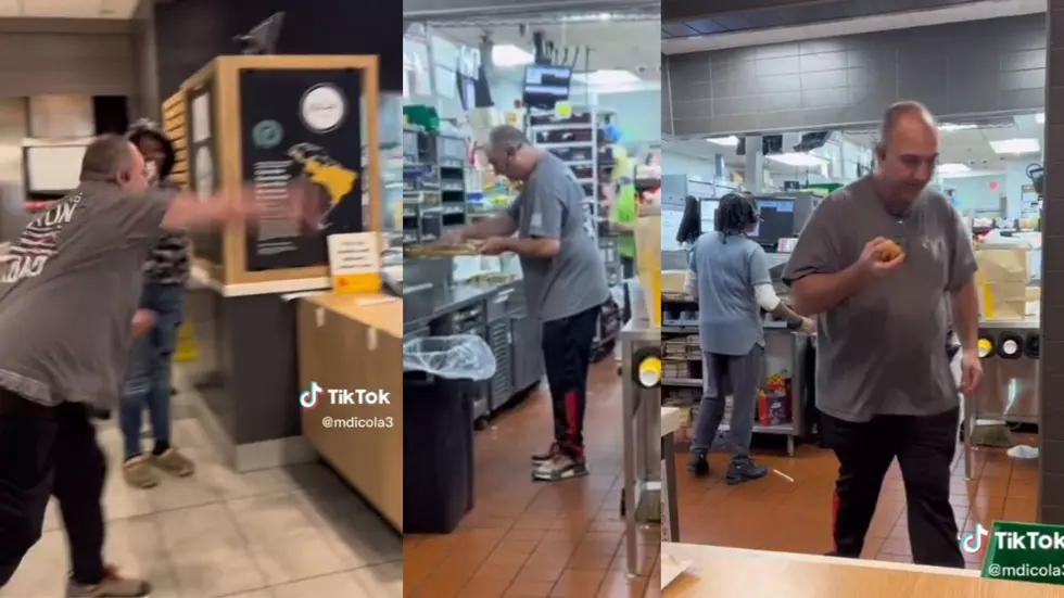 McDonald’s Customer Goes Behind Counter, Grabs Handful of Nuggets Himself