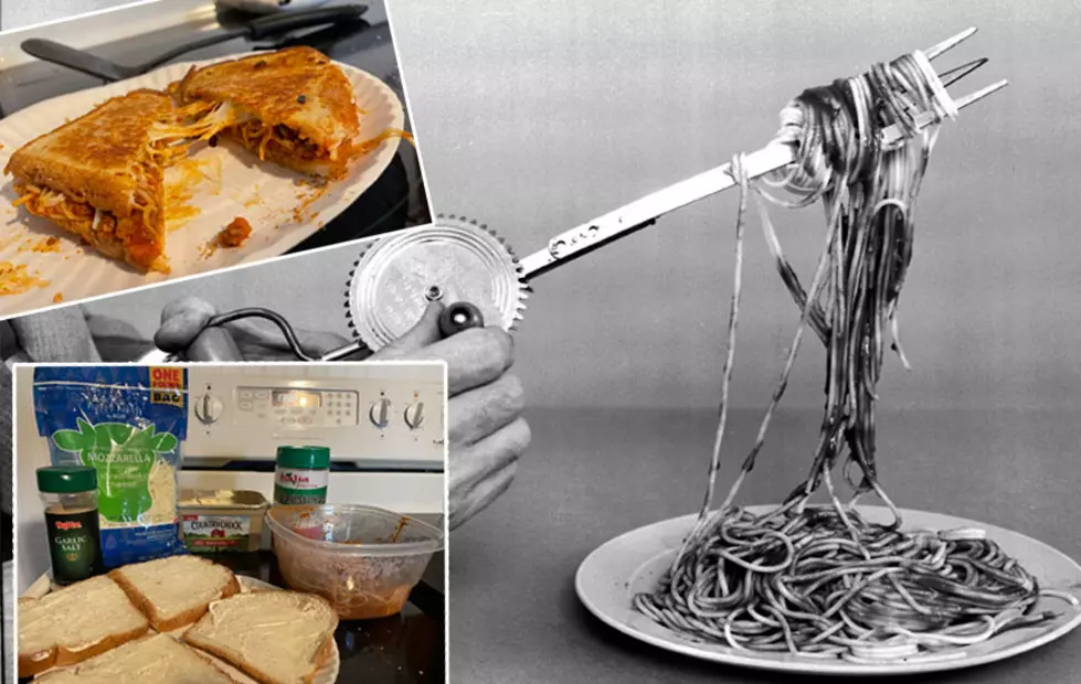 Grilled Spaghetti Sandwich-Boring Leftovers Get an Upgrade With This Step By Step Guide