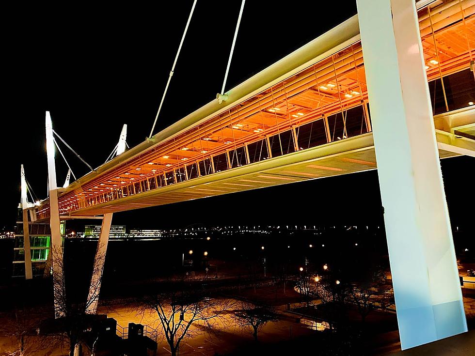 This Sky Bridge in Eastern Iowa is Turning Orange-Here’s Why