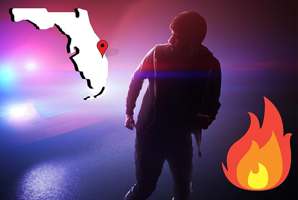 Florida Man Runs Inside Burning House To Hide From Police