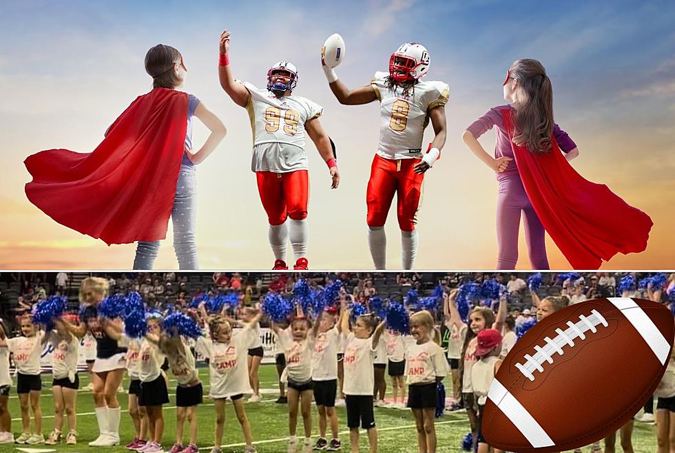 Kids Are Super Heroes This Weekend At The SteamWheelers Football Game
