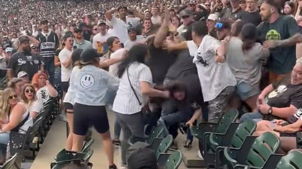 Brawl Breaks Out Between Fans At White Sox vs Orioles Game