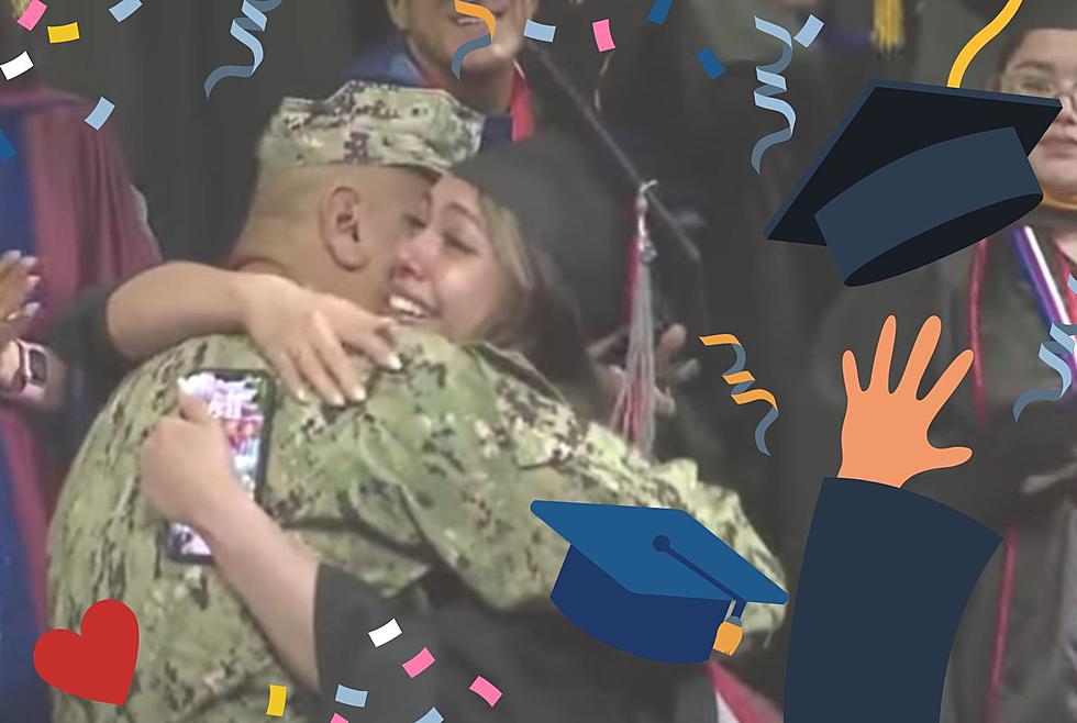 Nevada Military Father Surprises His Daughter At Graduation Ceremony