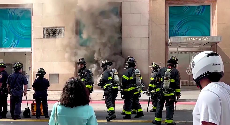New York Tiffany Store Caught Fire Right After A 3 Year Renovation