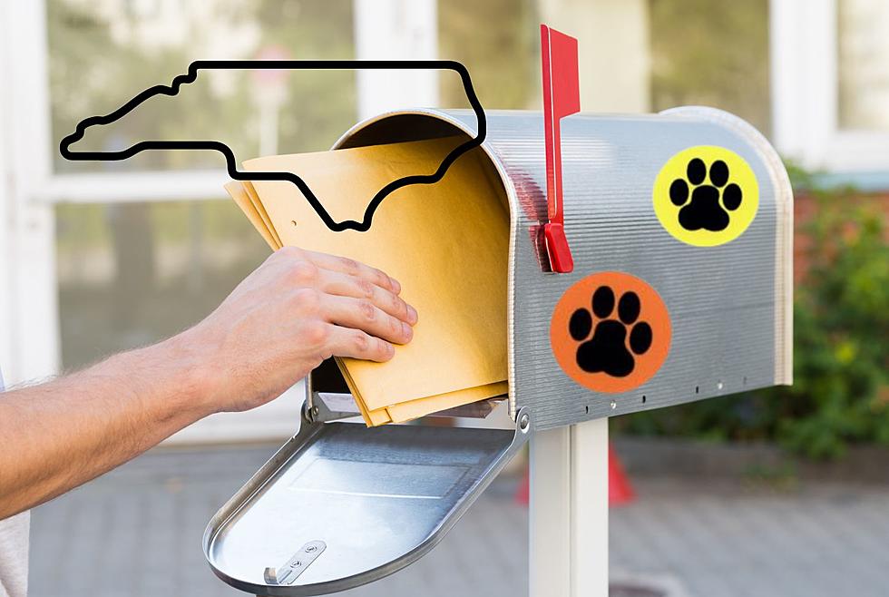 North Carolina If You See A Paw Print Sticker On Your Mailbox, Don’t Touch It