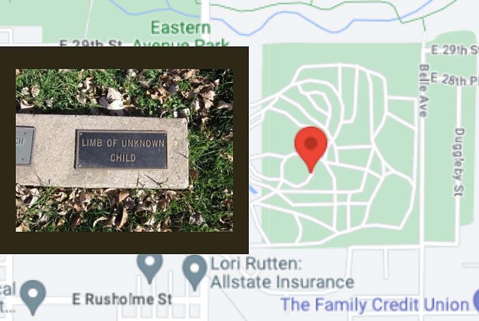 Davenport Iowa Cemetery Haunted By “LIMB OF UNKNOWN CHILD” Gravestone