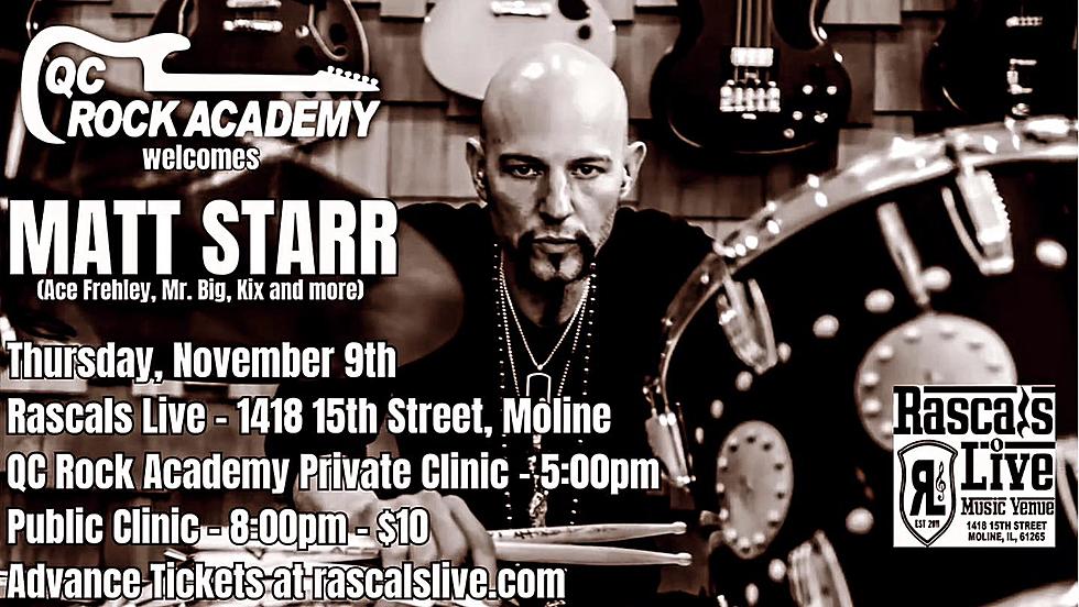 Matt Starr Teaching Drum Clinic In Moline Thursday Night