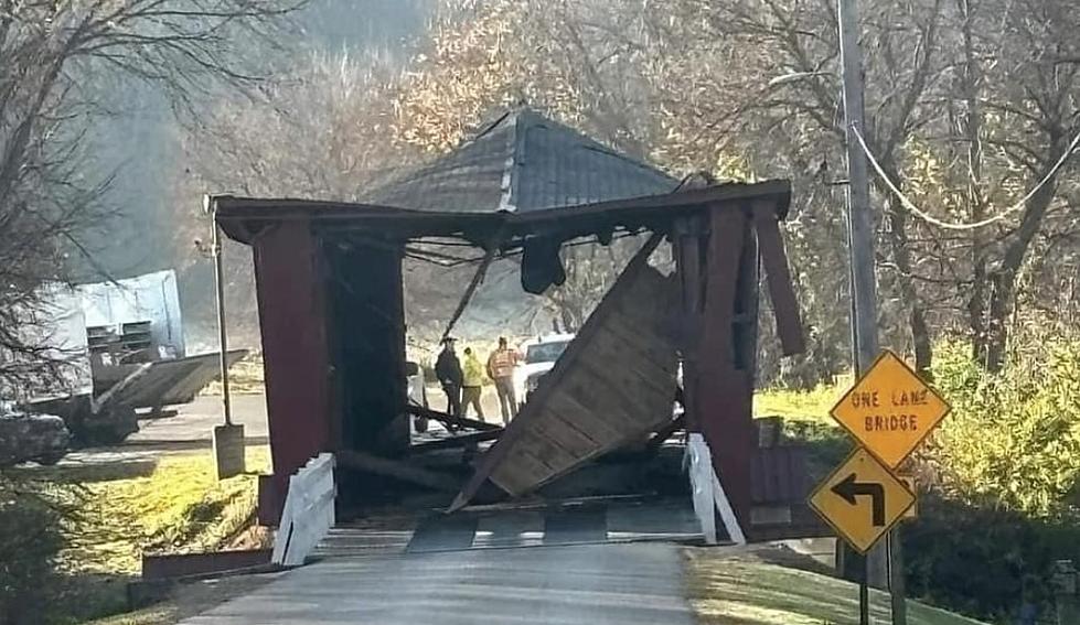 Historic Illinois Bridge Destroyed By Semi Truck