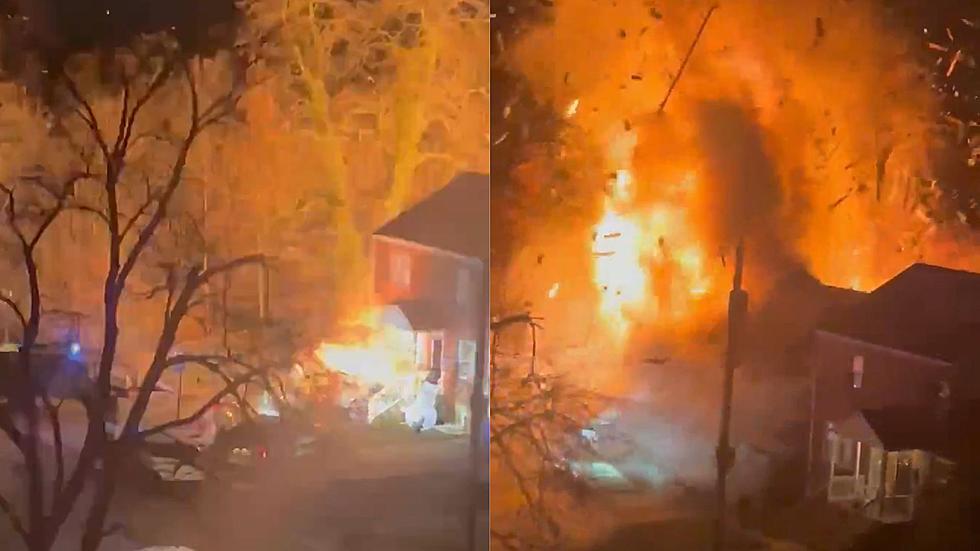 Virginia House Explodes During a Police Standoff, Suspect Inside