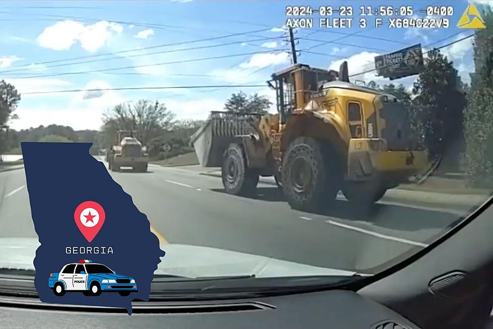 Georgia Man Arrested After Wild Chase with Stolen Frontloader