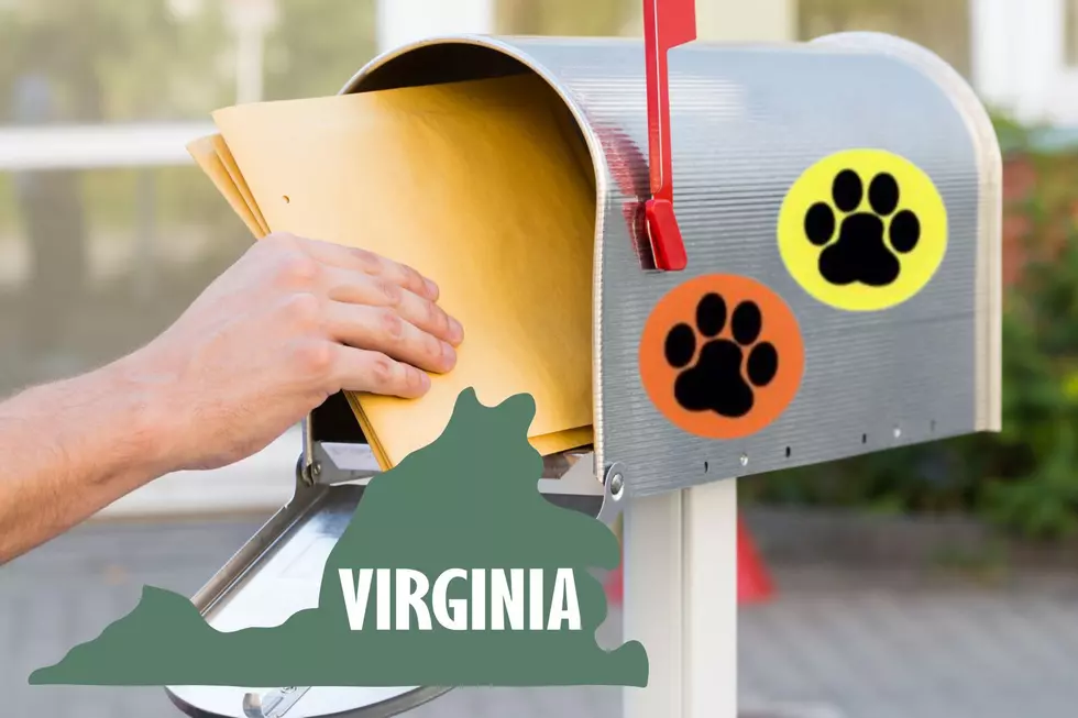 Virginia, This Is What The Paw Print Sticker On Your Mailbox Means