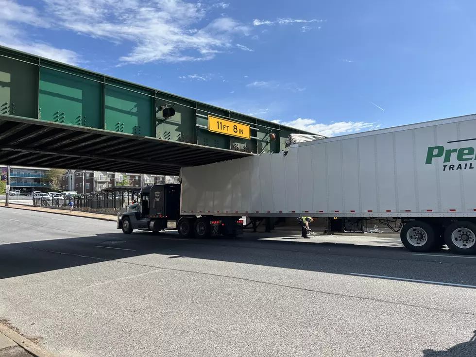 Davenport Truck Eating Bridge Goes Full Can Opener Wednesday Morning