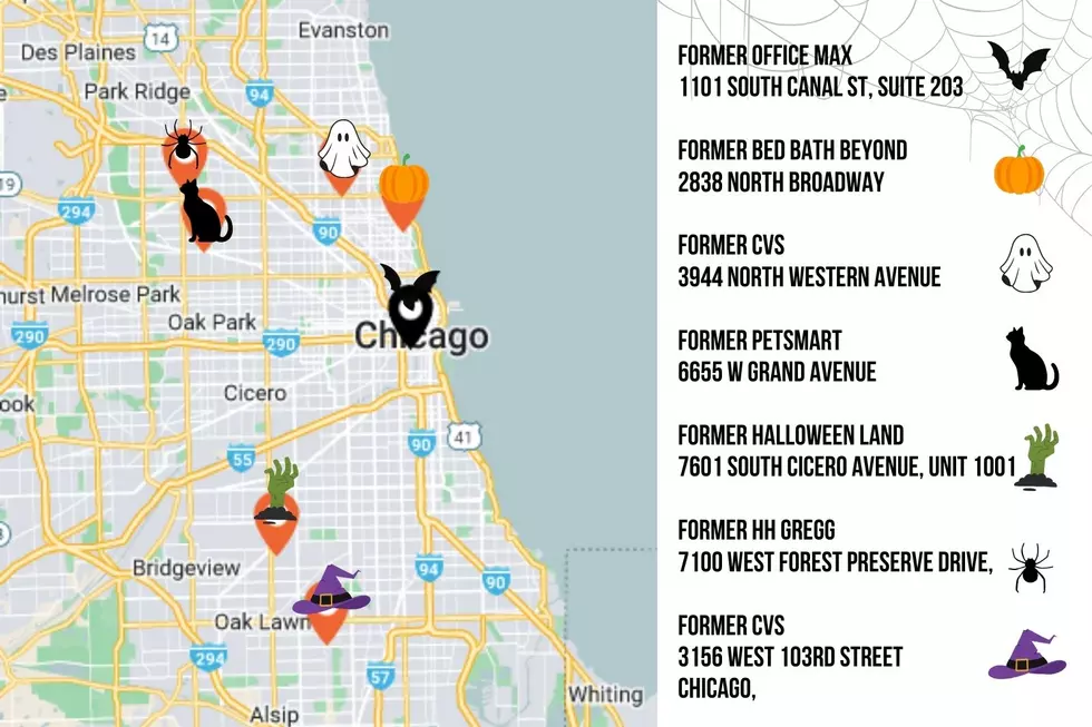 Spirit Halloween Locations in Chicago 2024 (Canva - 97X)