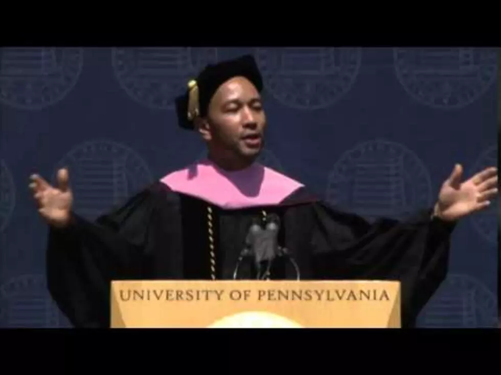 John Legend With A Legendary Parody Commencement [Video]