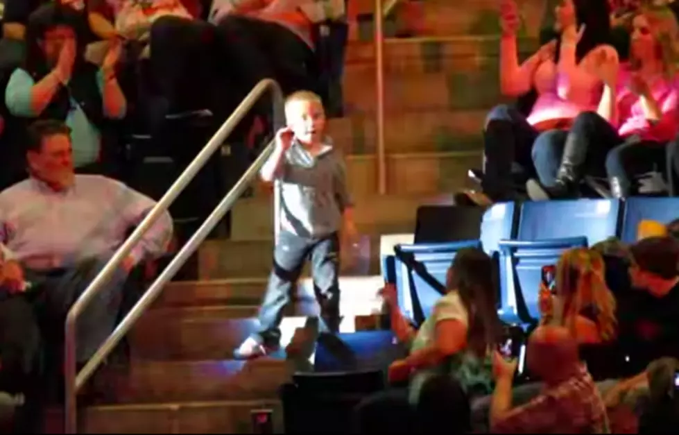 Young Star Steals The Spotlight From The Rascal Flatts During Intermission [Video]