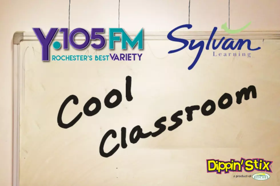 The NEW Y-105FM / Sylvan Learning of Rochester Cool Classroom Winners