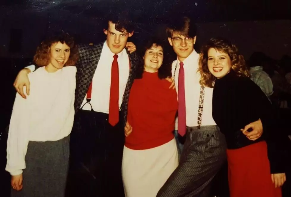 '87 Stewartville HS Dance Outfit Recreated 35 Years Later