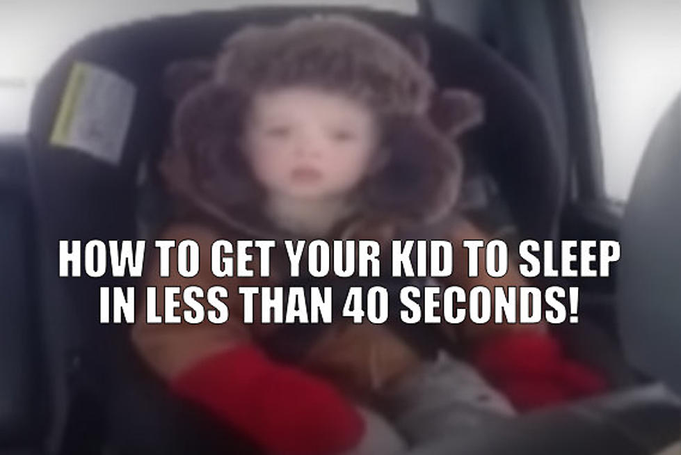 How to Get Your Toddler to Sleep in Less than Forty Seconds [Video]