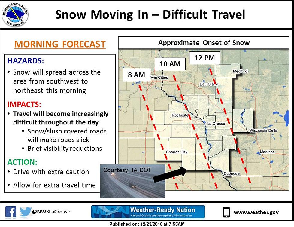 Travel Will be Difficult Today and Tomorrow