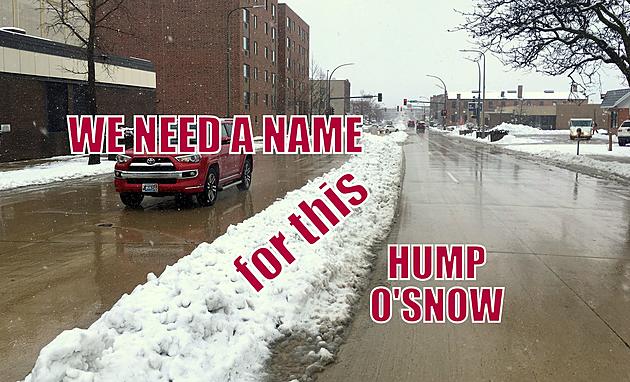 What Do You Call It &#8211; Hump of Snow in the Middle of the City Street? [Pics]