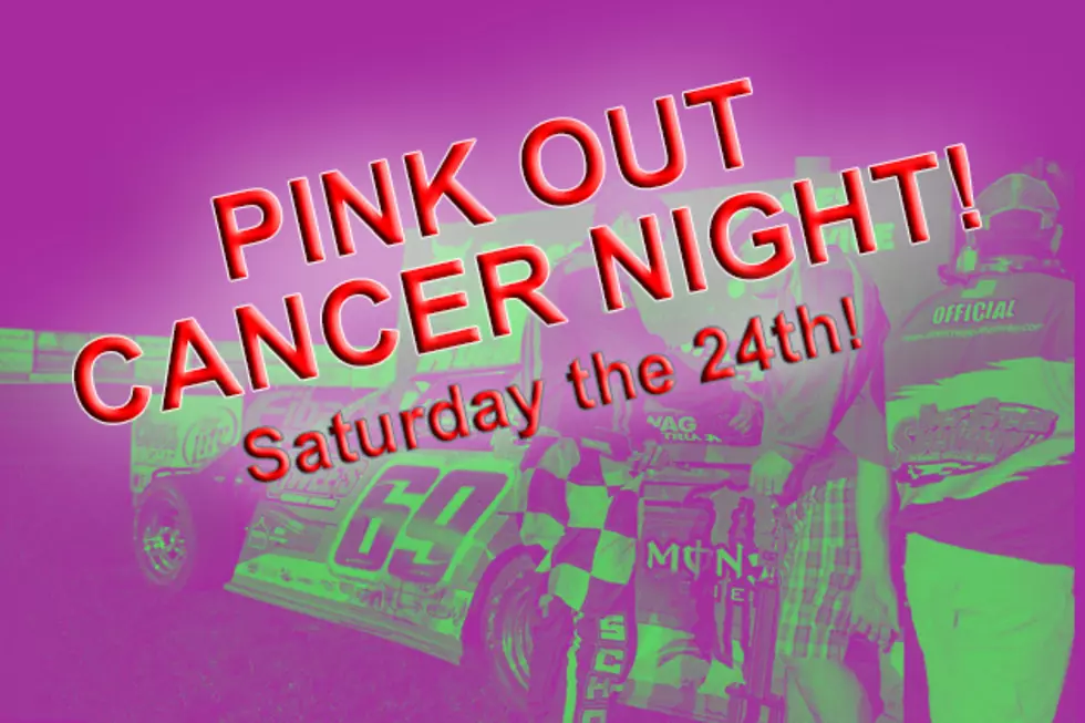 Saturday It’s Pink Out Cancer Night at Deer Creek Speedway!