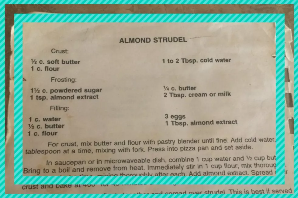 The yummiest desserts - Almond Strudel