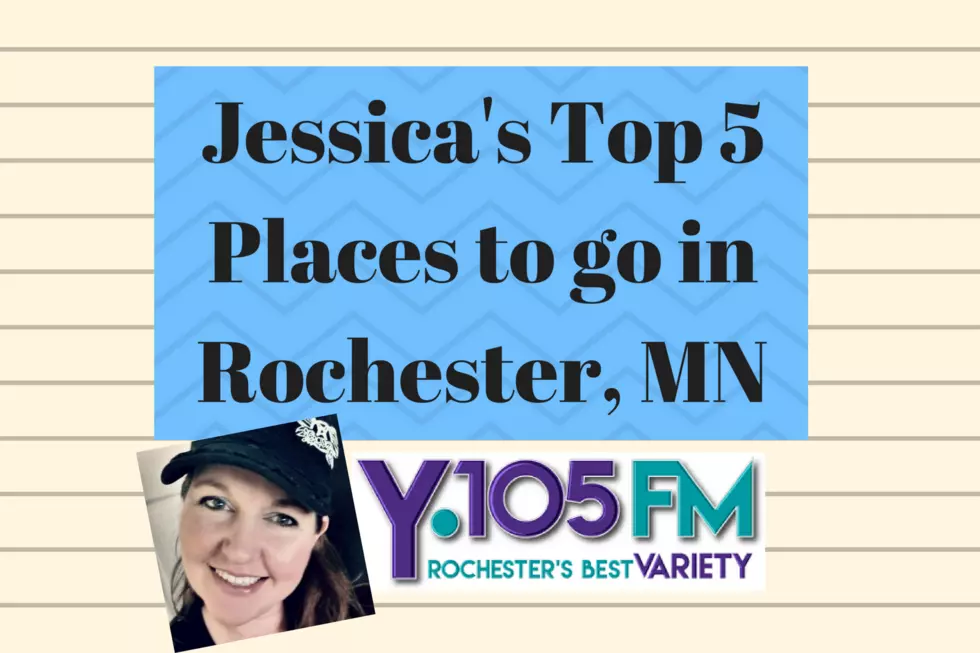 Jessica's Top 5 places to go in Rochester