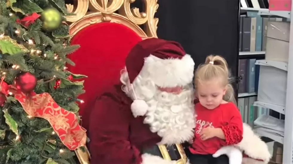 Little Girl Tells Santa All She Wants Is a Nap (Watch)